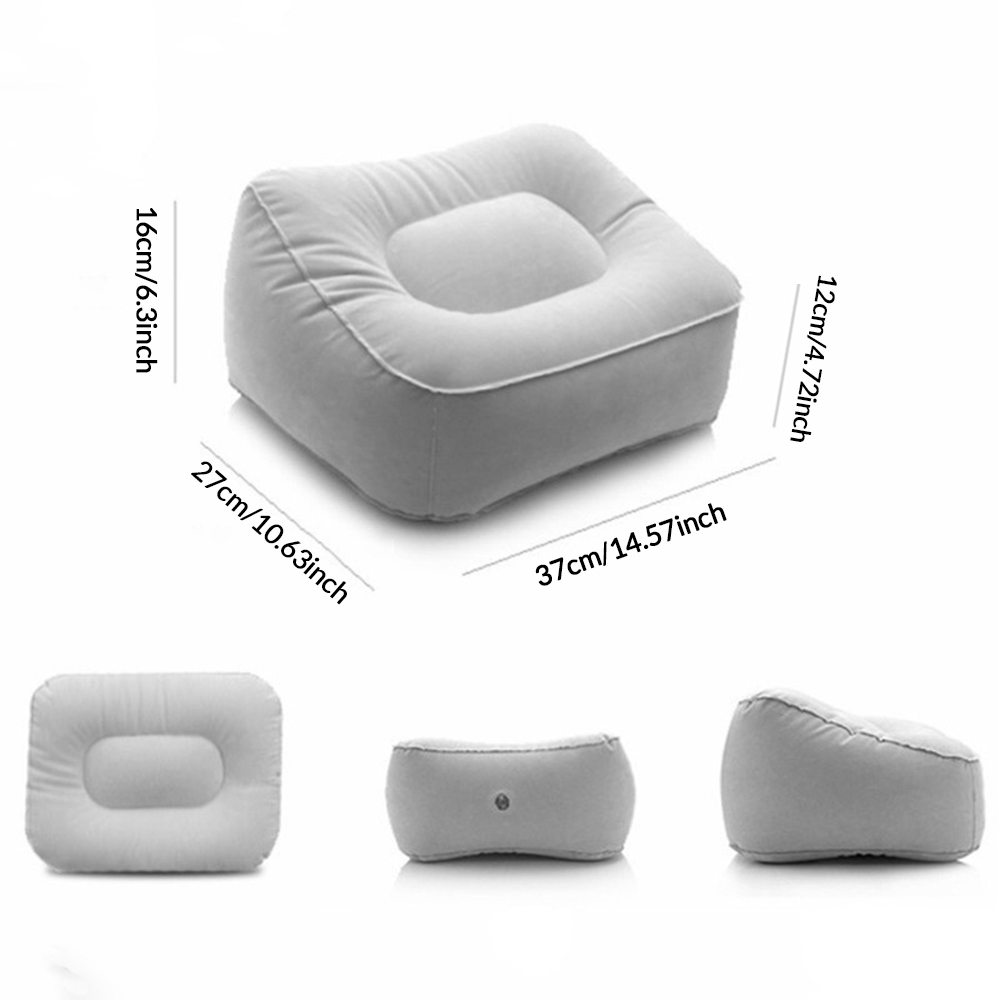 1pc Inflatable Foot Rest Pillo - Footrest Under Desk review and price