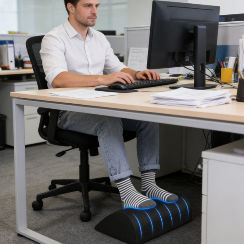 1pcs  2in1 Foot Rest for Under - Footrest Under Desk review and price