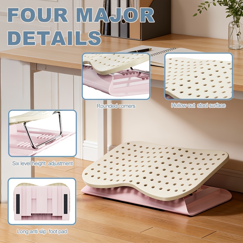 Portable Hole Studded Footrest - Footrest Under Desk review and price